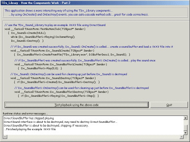 TDx_Library - Example #2